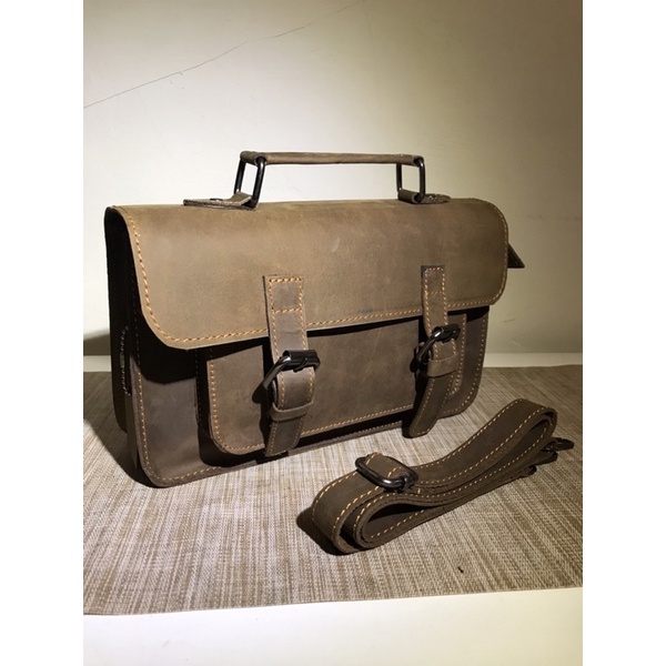 Tas Messenger Kulit - Tas Pria -Tas Wanita -Tas Kulit - Tas Kulit Asli