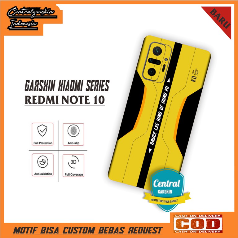 Garskin Redmi Note 10 Fullbody - BRUCE LEE
