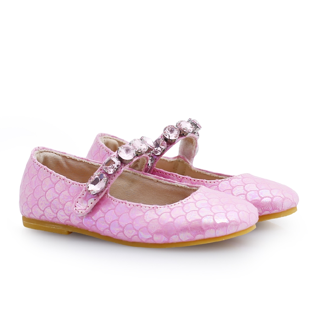 Khakikakiku Mini Alena Pink Flats