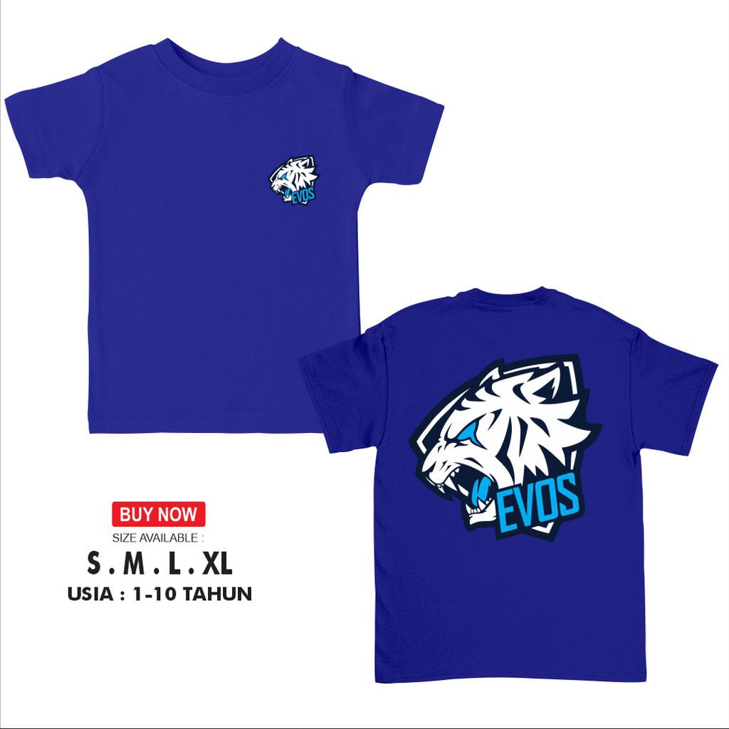 kaos games evos roar / baju gaming evos roar