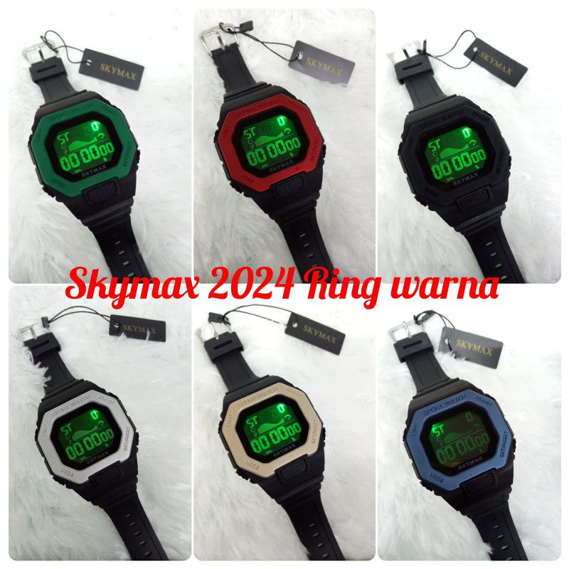 JAM TANGAN PRIA SKYMAX 2024 ORIGINAL ANTI AIR