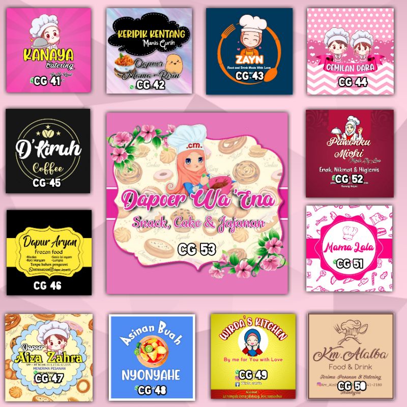 

Stiker Label Produk Pilihan desain 3