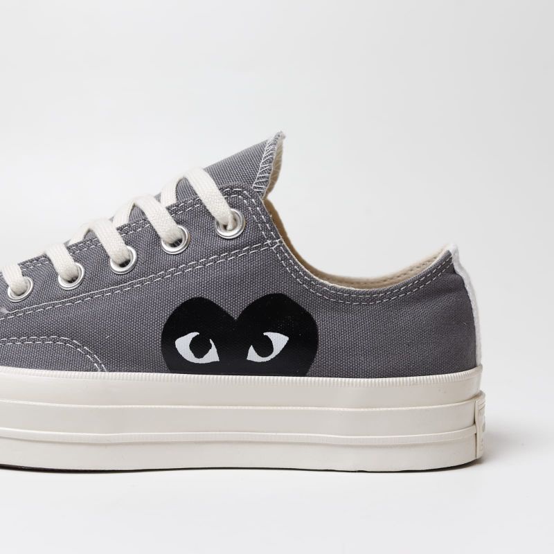 Converse CDG low Steel Grey