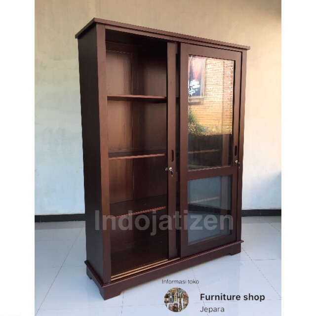 lemari tas lemari buku rak lemari kayu jati