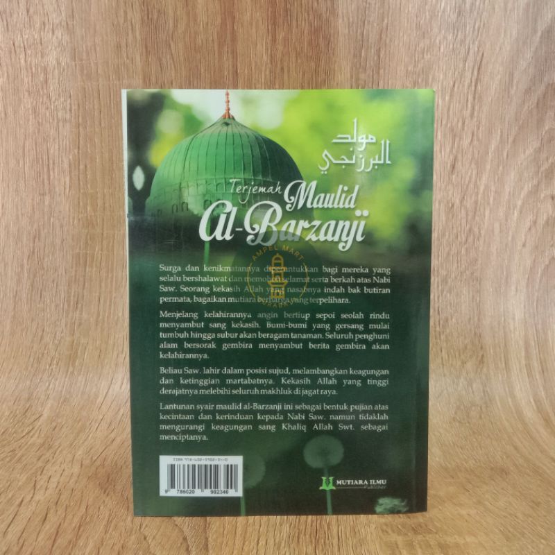 Terjemah Maulid Barzanji Terjemah Maulid Al Barzanji - Mutiara Ilmu Publisher - MIP