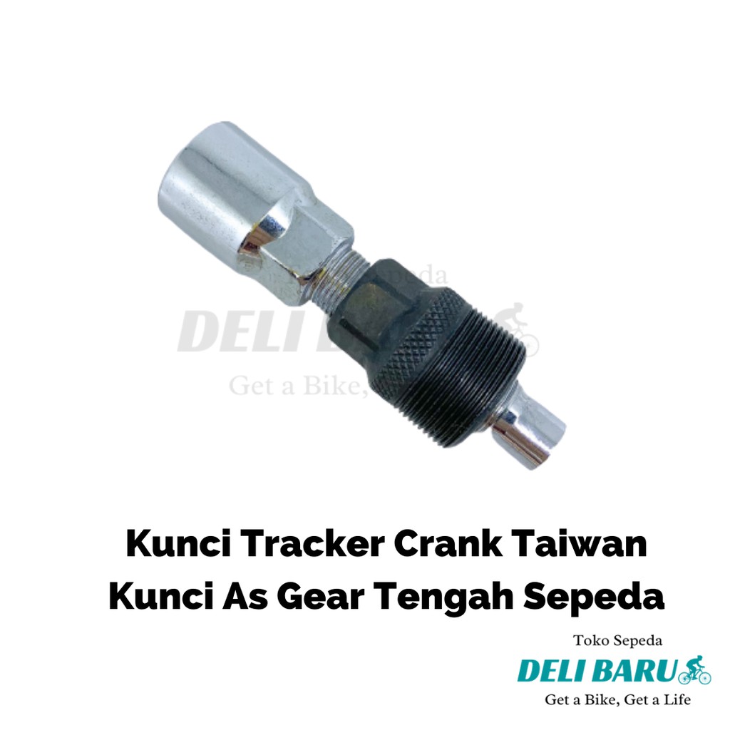 Kunci tracker crank as gir tengah sepeda taiwan