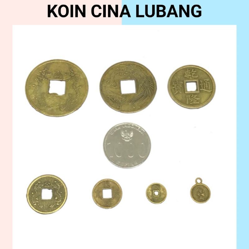 1 LUSIN | MINIMAL ORDER Rp. 10.000 | KOIN LUBANG CINA KUNO / CHINESE CHARM COIN / KOIN CINA