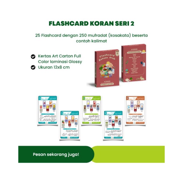 

Flashcard Kosakata Harian (Koran) Seri 2