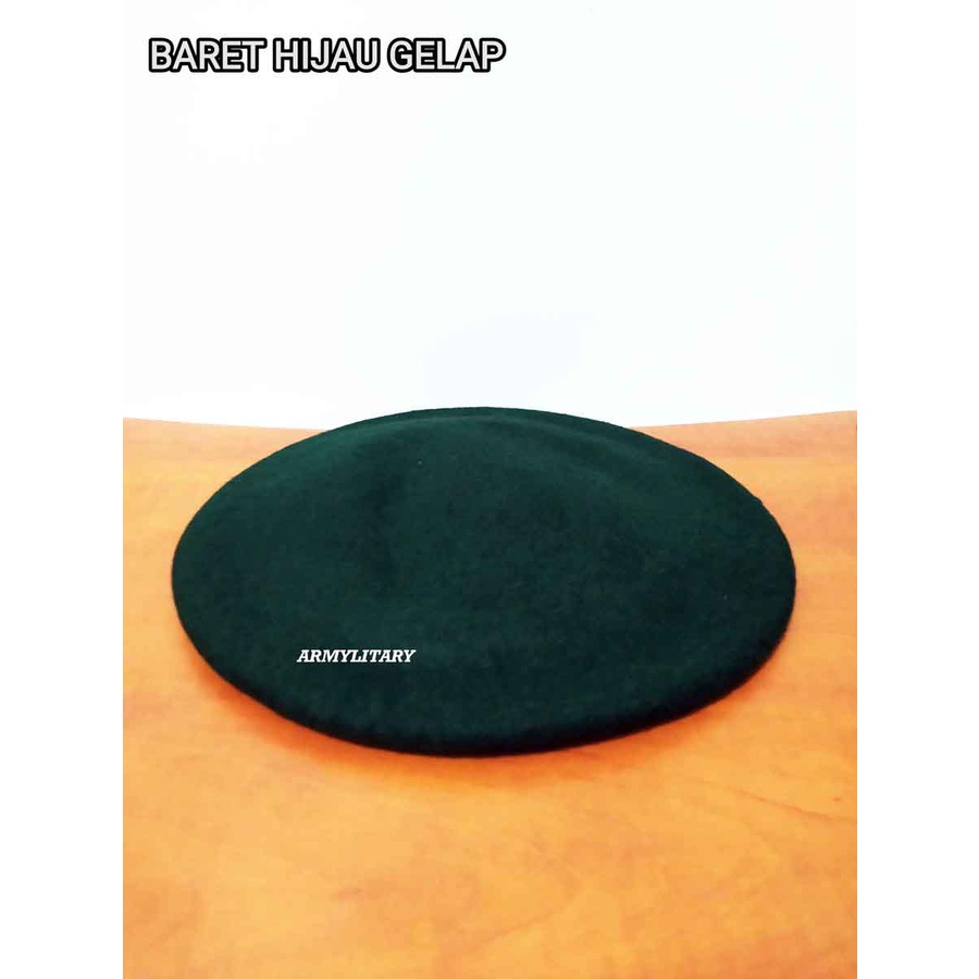 Baret camel hijau army