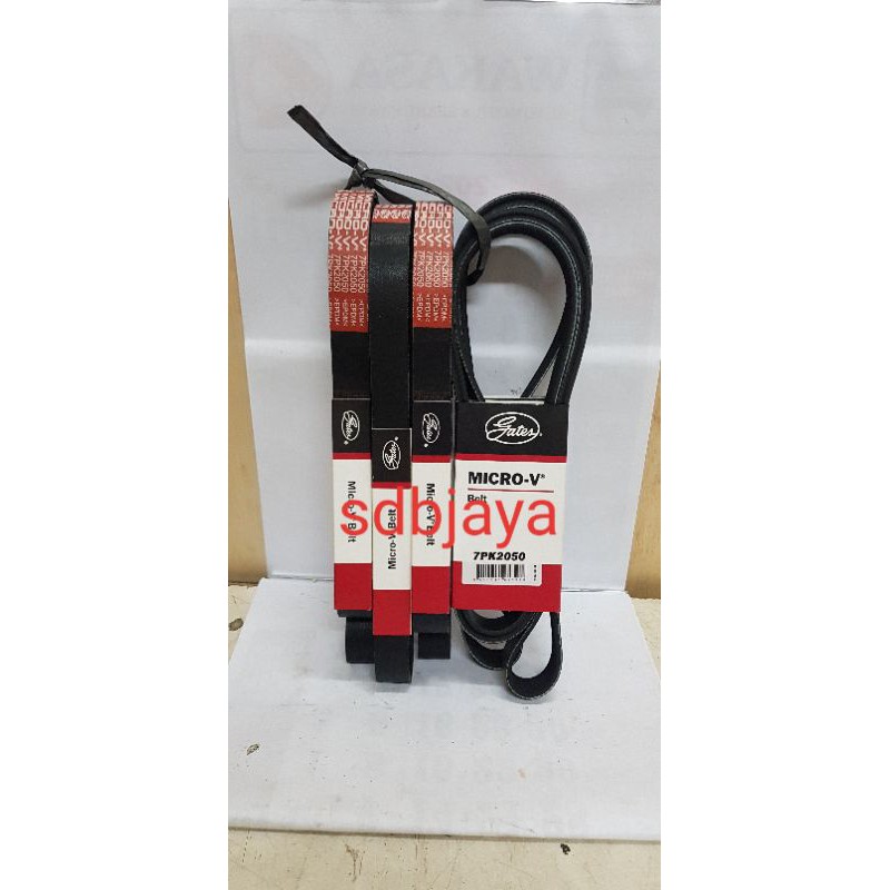 fan belt vbelt tali kipas innova inova reborn fortuner vrz hilux hiluk revo 7pk2050 merek gates