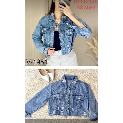 jaket crop LV 1951 benefit original 01113
