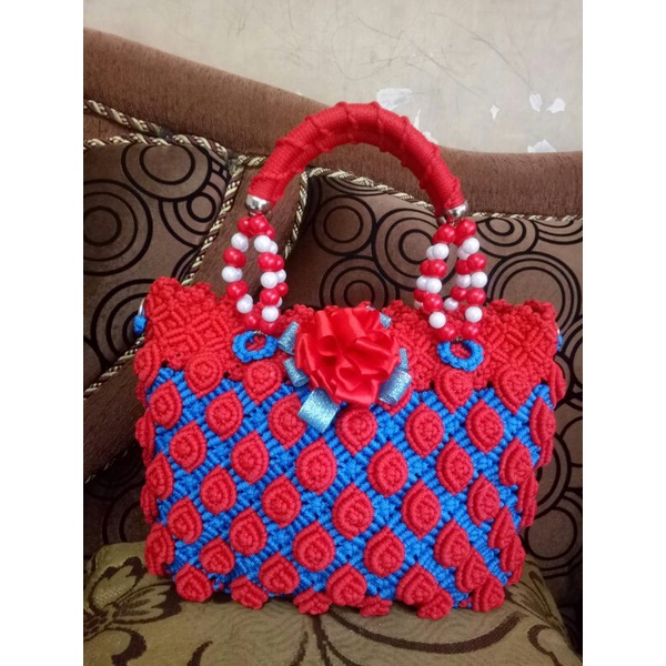 tas tangan rajut, tas wanita, tas gereja, tas pesta dan tas kantor