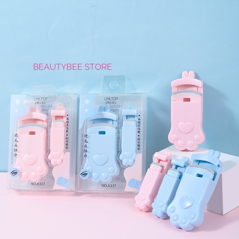 EYELASH CURLER / PENJEPIT BULU MATA ATAS &amp; BAWAH MOTIF PAW ISI 2 (A337)