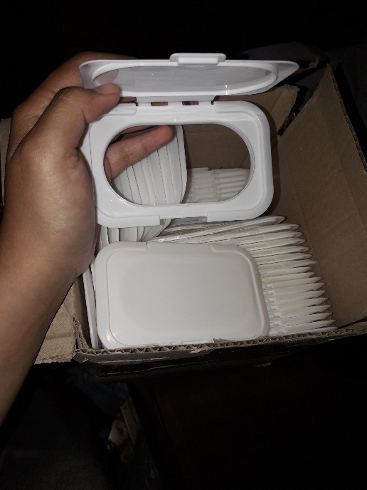 Flip Top Tisu Basah/flap Tisu Basah