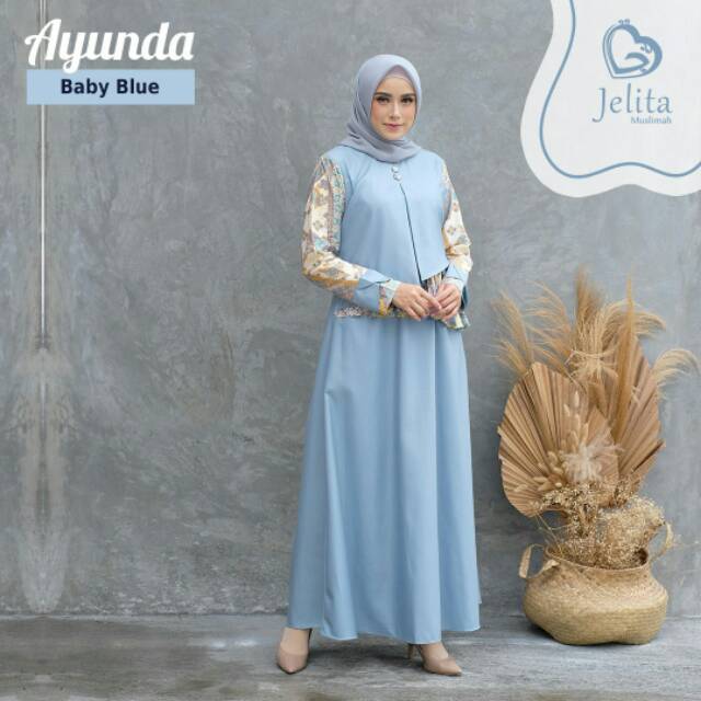 Dress ayunda by jelita muslimah ( jelgant )