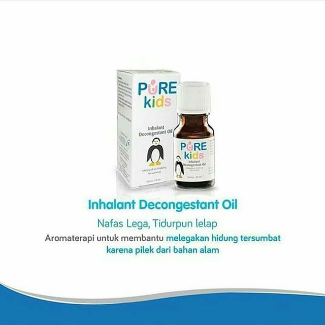 Pure Baby Inhalant decongestant oil