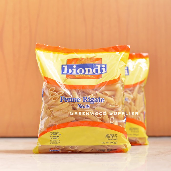 

Pasta Biondi - Penne Rigati 500G (BEST SELLER)