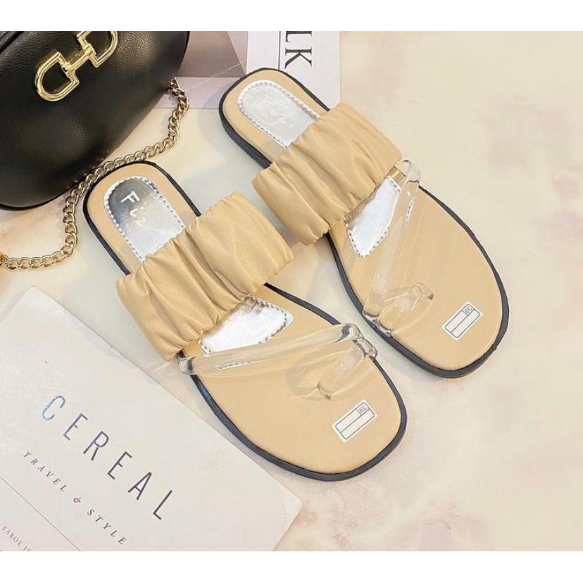 Sandal Slip Teplek Jelly NELLA