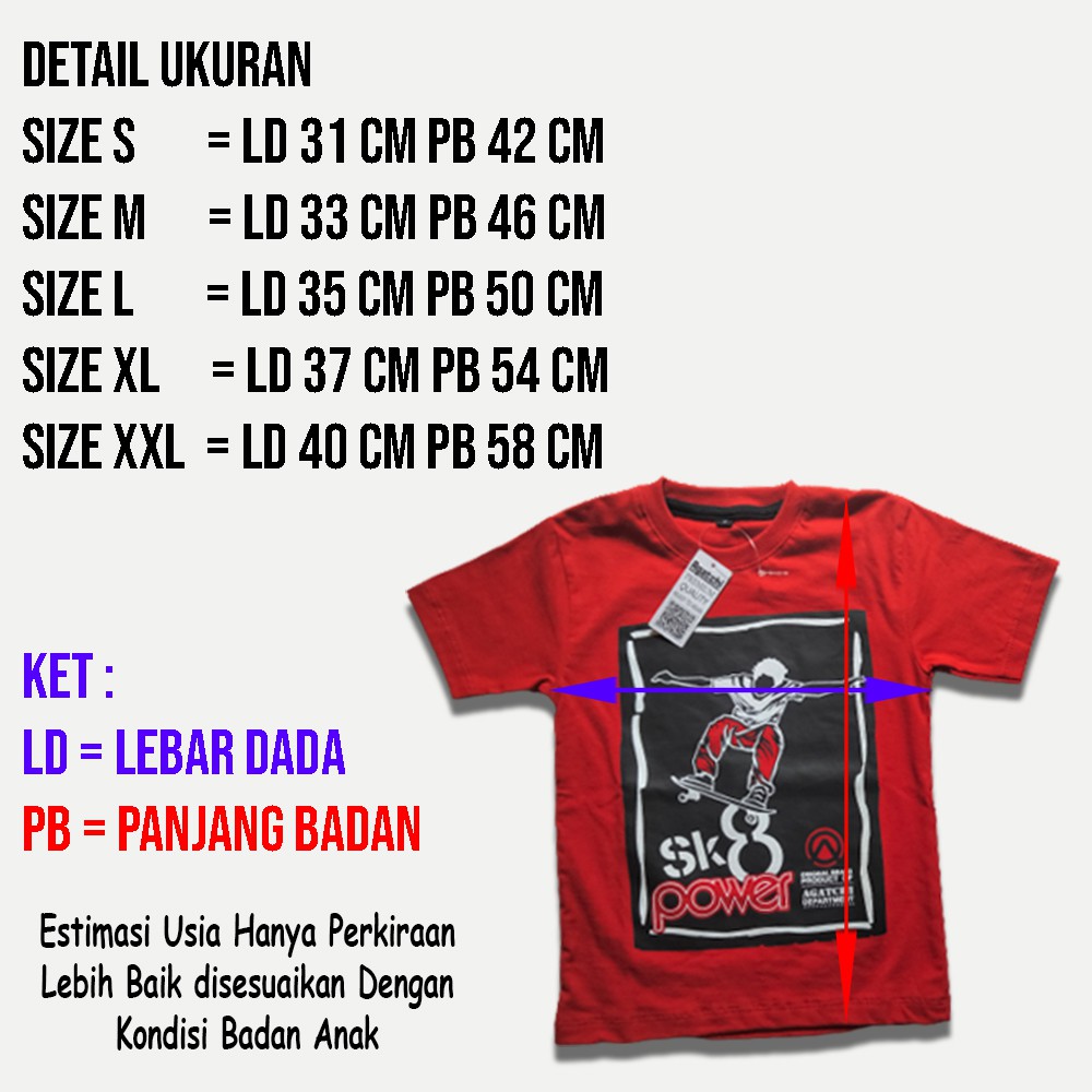 Baju Anak / Kaos Anak Distro Keren Agatchi