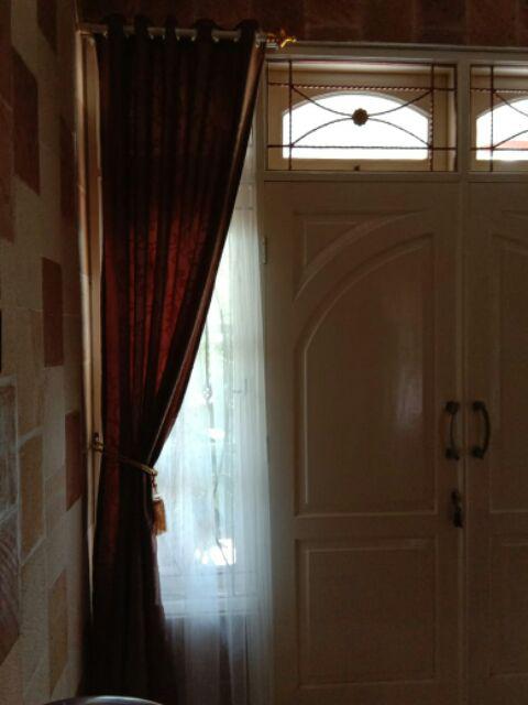 Promo Gorden Gordyn Smocring 10 Lobang Di Jual Perlembar