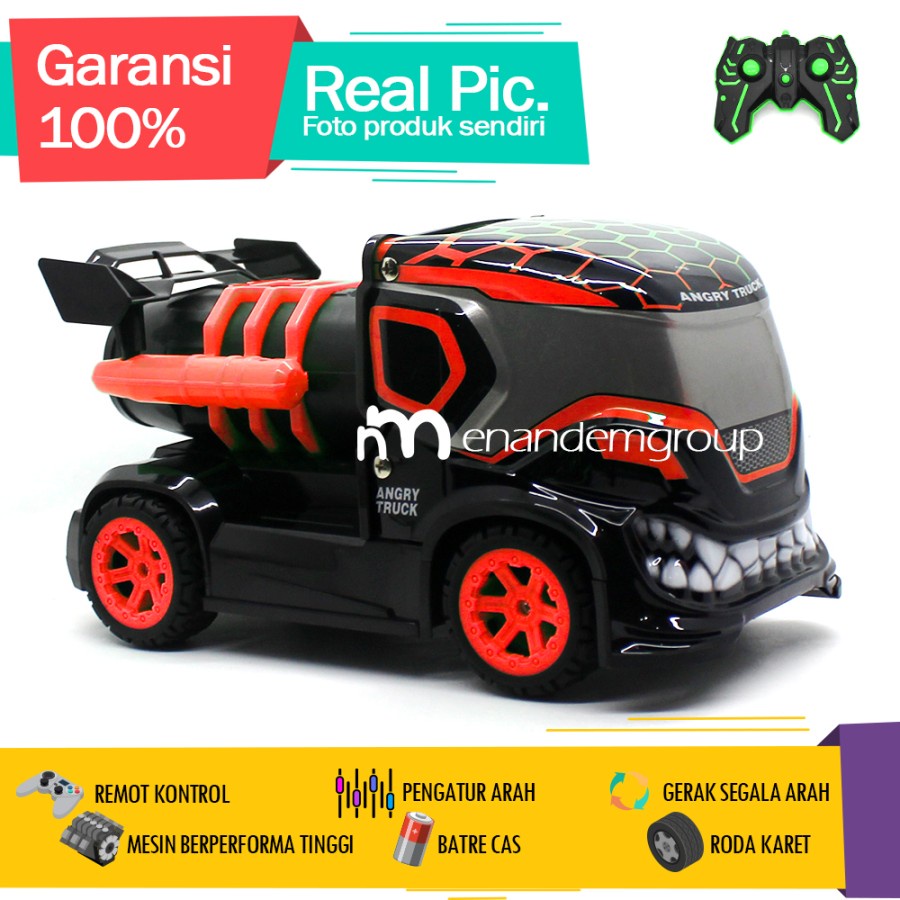 Remote Control Mobil Truck Container Kecepatan Tinggi RC Jumbo