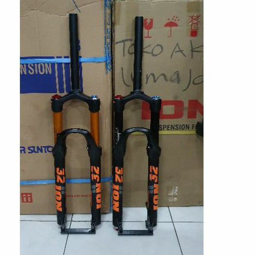 Fork MTB 27.5  ION UD32 T120 MM QR AIR REBOUND LOCK ready BLACK BLACK