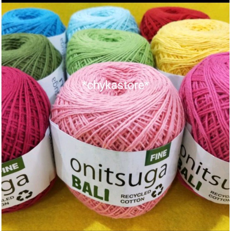 benang rajut katun | benang rajut polycery