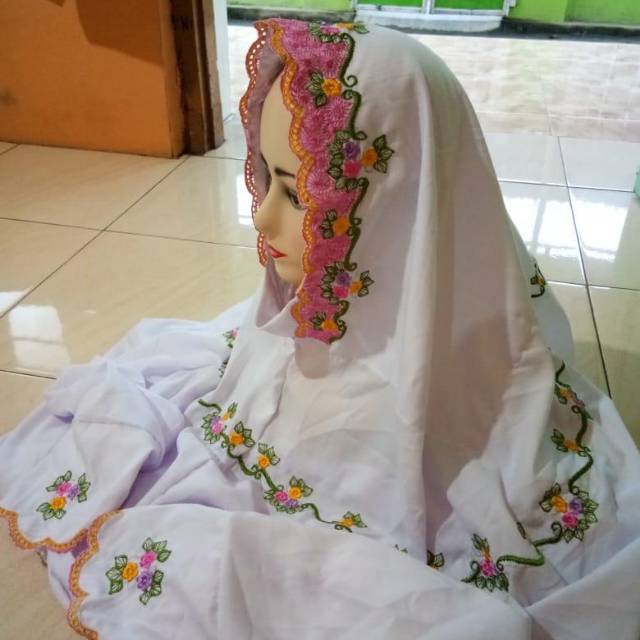 Rukuh bordir mukena bordir
