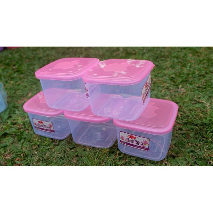 FM - Toples Sealware Mini Square Serbaguna isi 4 pcs - Random Color/toples/