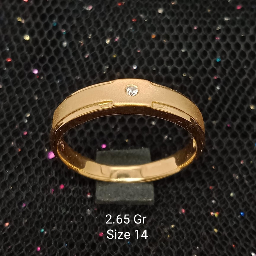 Cincin Emas 17 K - 2.65 Gr Kadar 750 - 2609