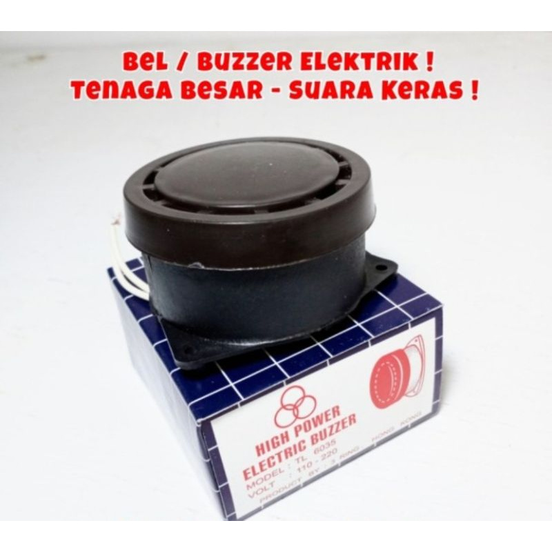 Bel Listrik / Tet / Bel Sekolah / Bel Pabrik / Bel Suara Besar