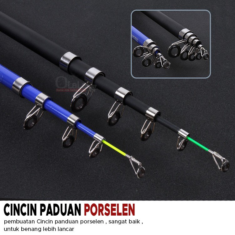 ALAT / TONGKAT PANCING IKAN FISHING ROD POW-555