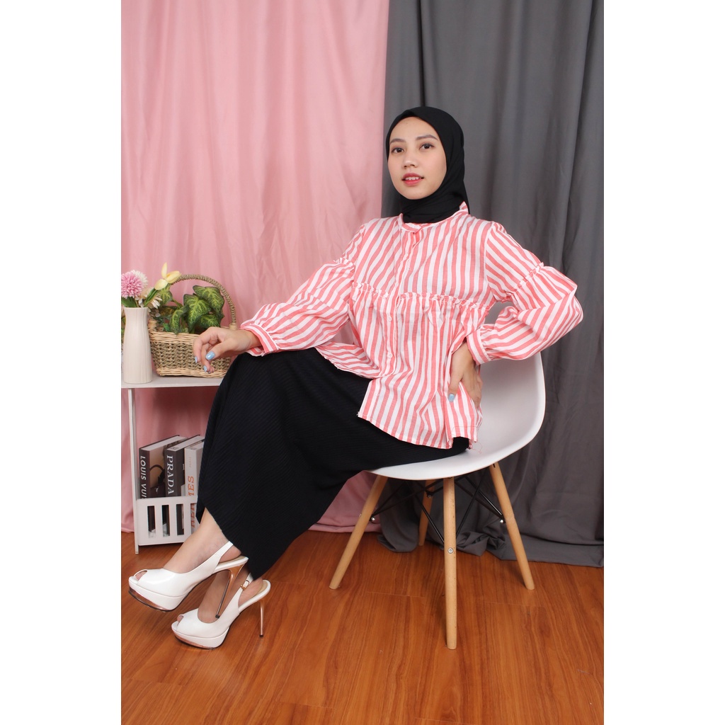 BEFAST - ZRX OOTD Blouse TAMY / Manggo Blouse / Blouse Banyak Warna / Blouse Polos Casual / Blouse Terlaris / Fashion Remaja Wanita Modis / Trendy / Termurah