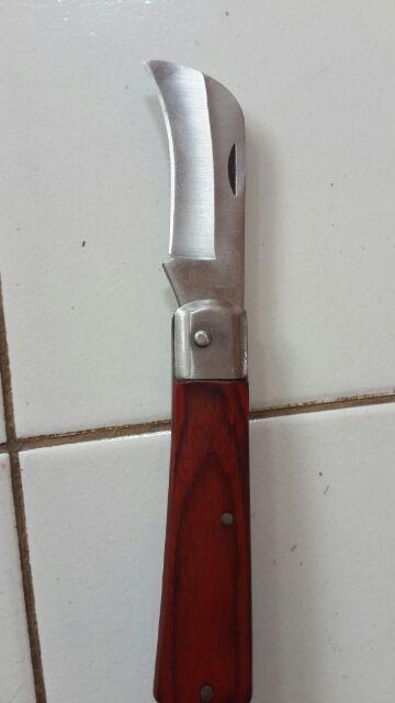 Junior Pisau Sadap Karet Pisau Okulasi Serbaguna Stainless Steel