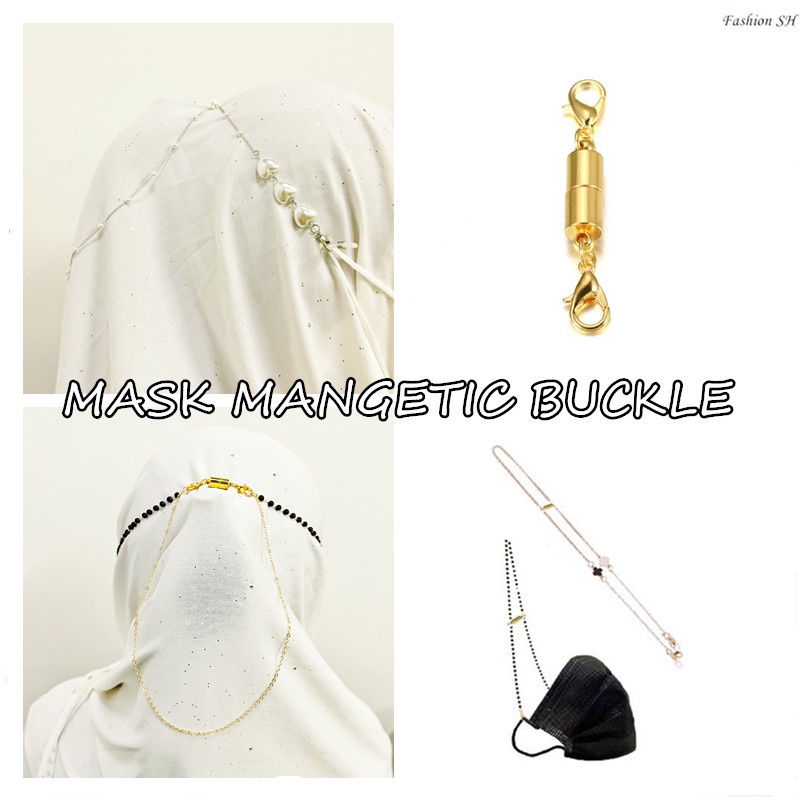 Kalung Rantai Dengan Gesper Lobster Magnetik Anti Hilang Untuk Wanita M60095