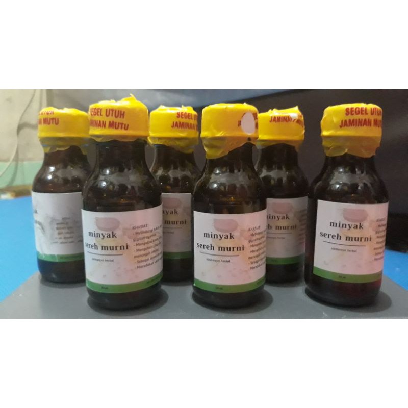 Minyak Sereh Murni 100%