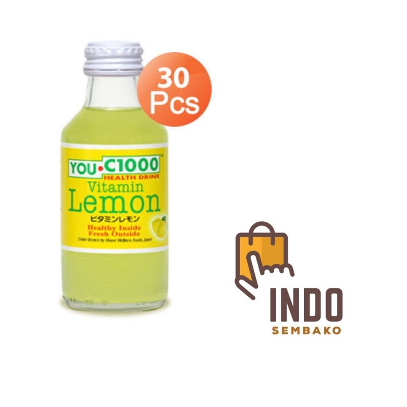 you c 1000 lemon dus isi 30 botol / youc1000 lemon dus isi 30 / You C 1000 vitamin lemon health supplement