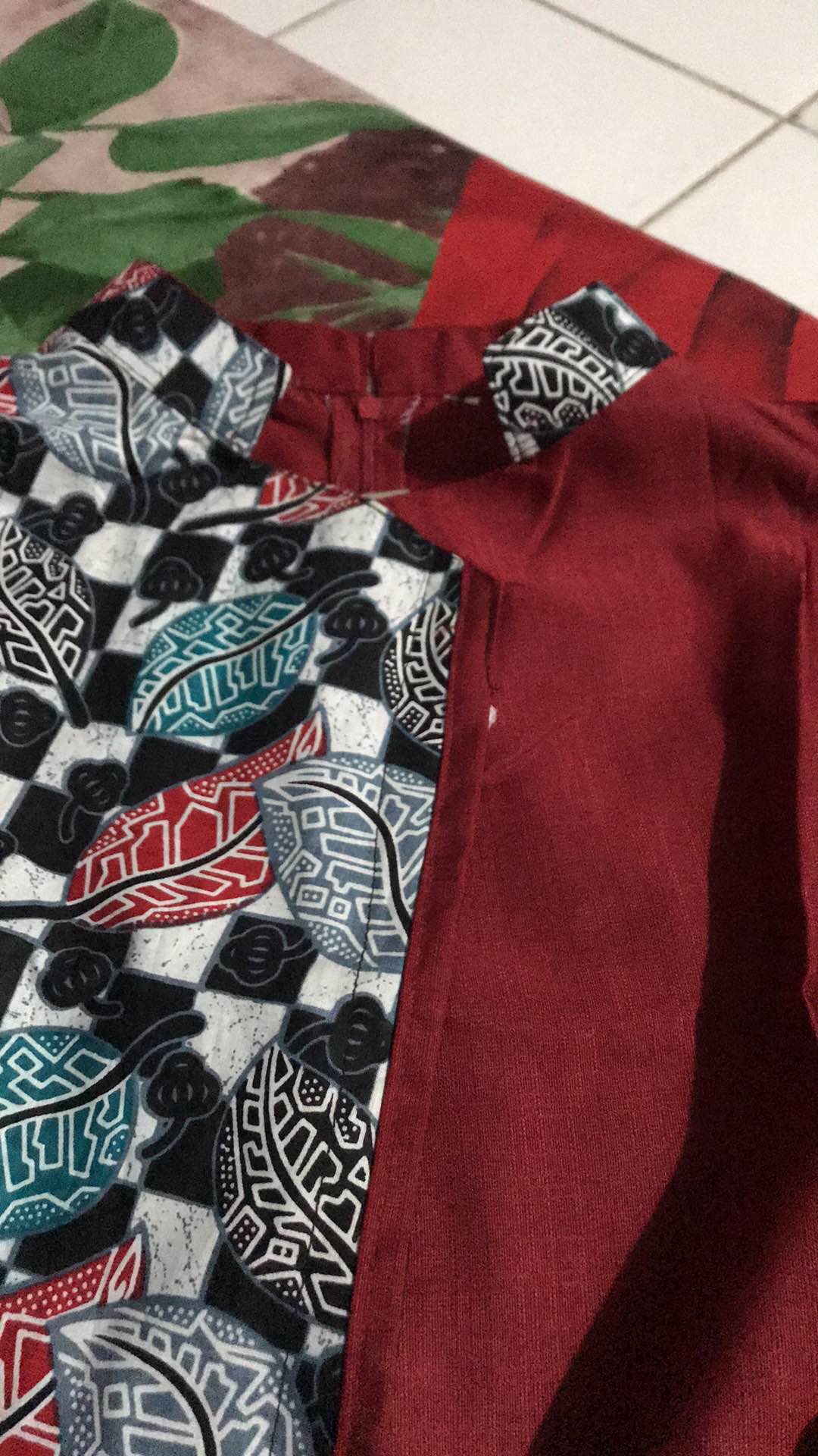 Atasan Muslim Wanita Tunik Batik Modern Kekinian / Baju Batik Tunik Kondangan Kerja Cantik Terbaru