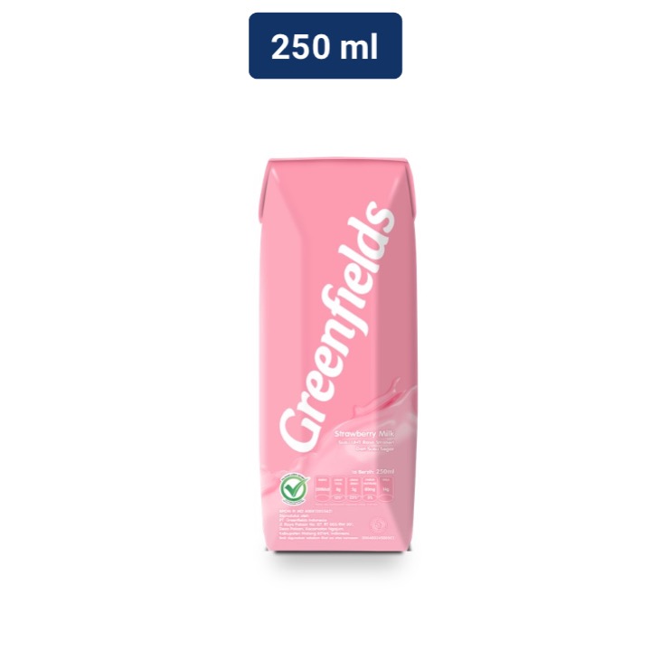 

Greenfields Susu Rasa Strawberry 250mL
