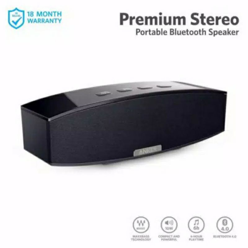 Speaker Anker Premium Stereo Bluetooth Huge Audio Original ANKER Indonesia