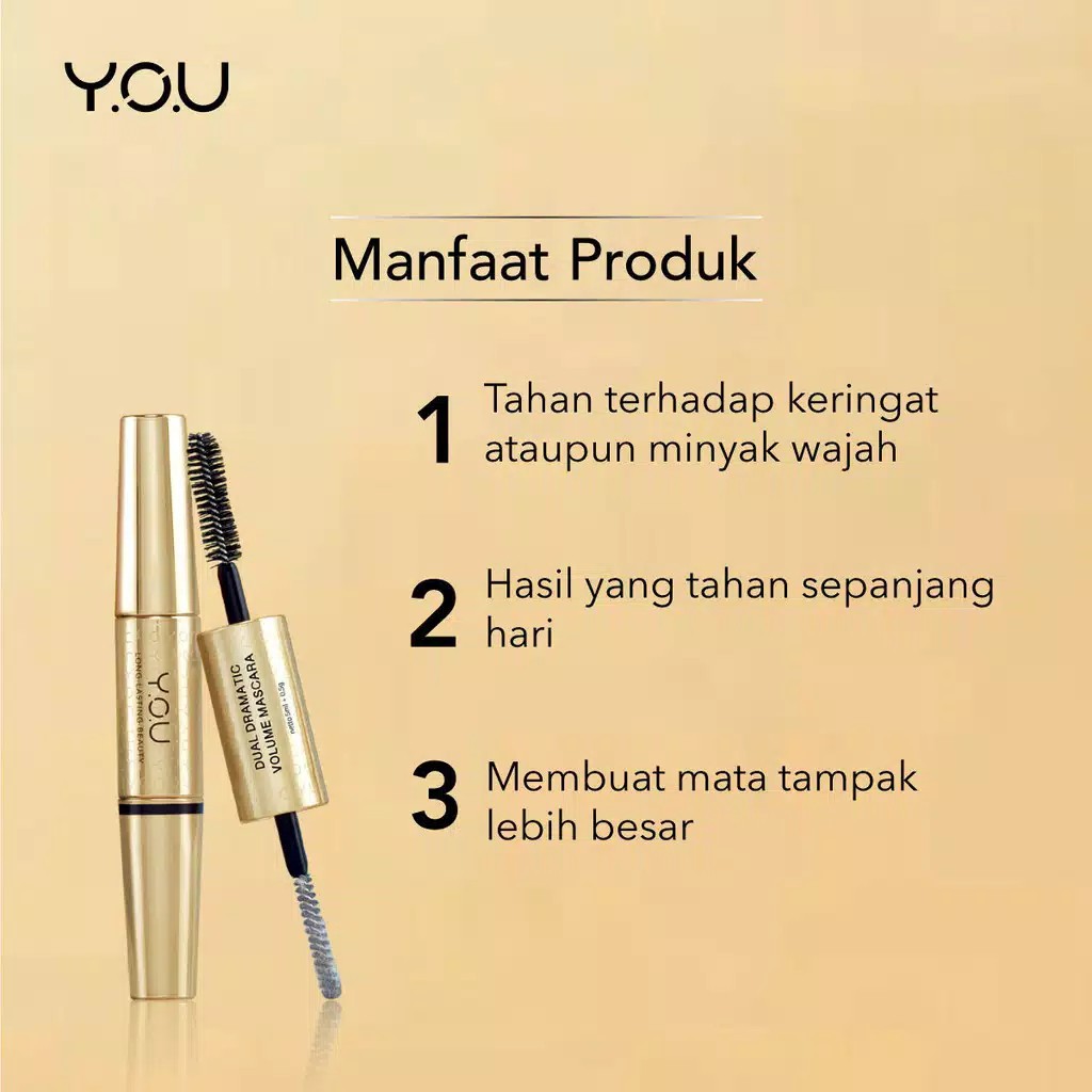 You Dual Dramatic Glem Volume Mascara Curl