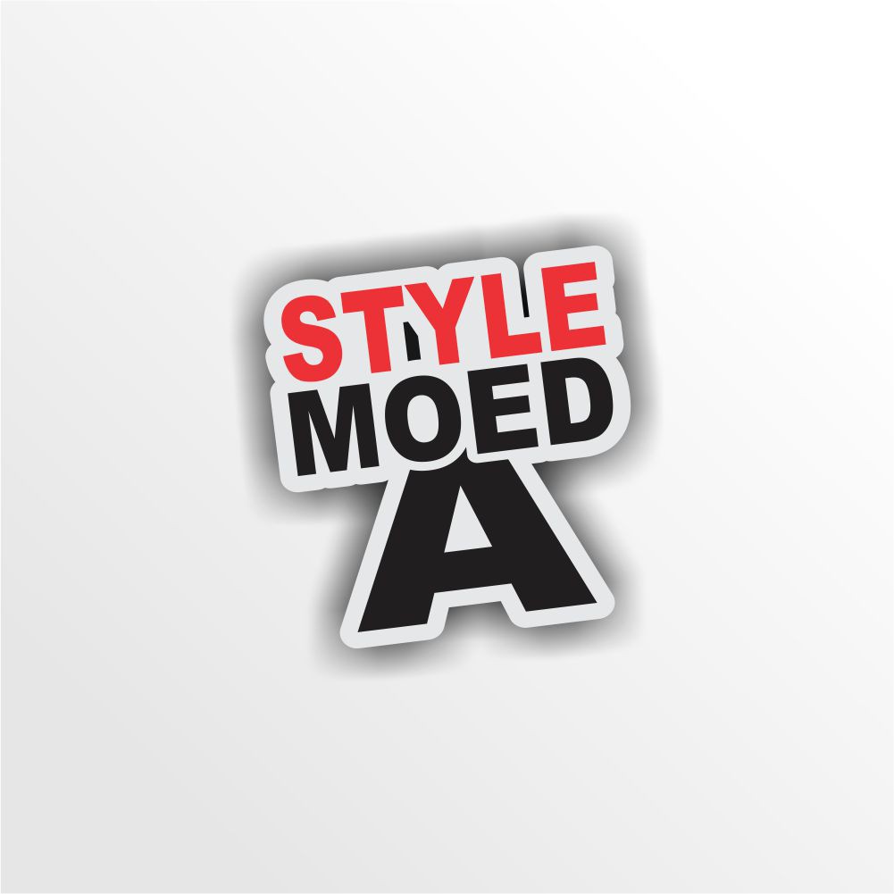 

Sticker Vinyl Style Moed A / Style Moeda Bismania by BSJ Laminasi DOFF dan Cutting Laser
