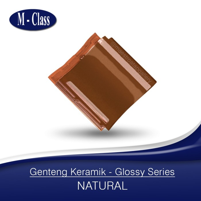 Genteng keramik Mclass Natural Kw1