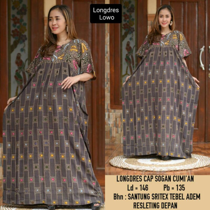 Longdress Batik Cap