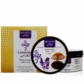 Dupa Melavsu Lavender Incense Spiral