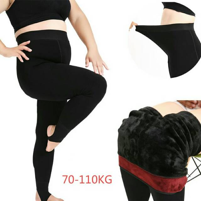 Legging winter velvet big size / Legging musim dingin