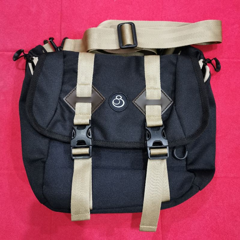 Tas Selempang Messenger Bag Juice Ematic BMGW Incloud Black