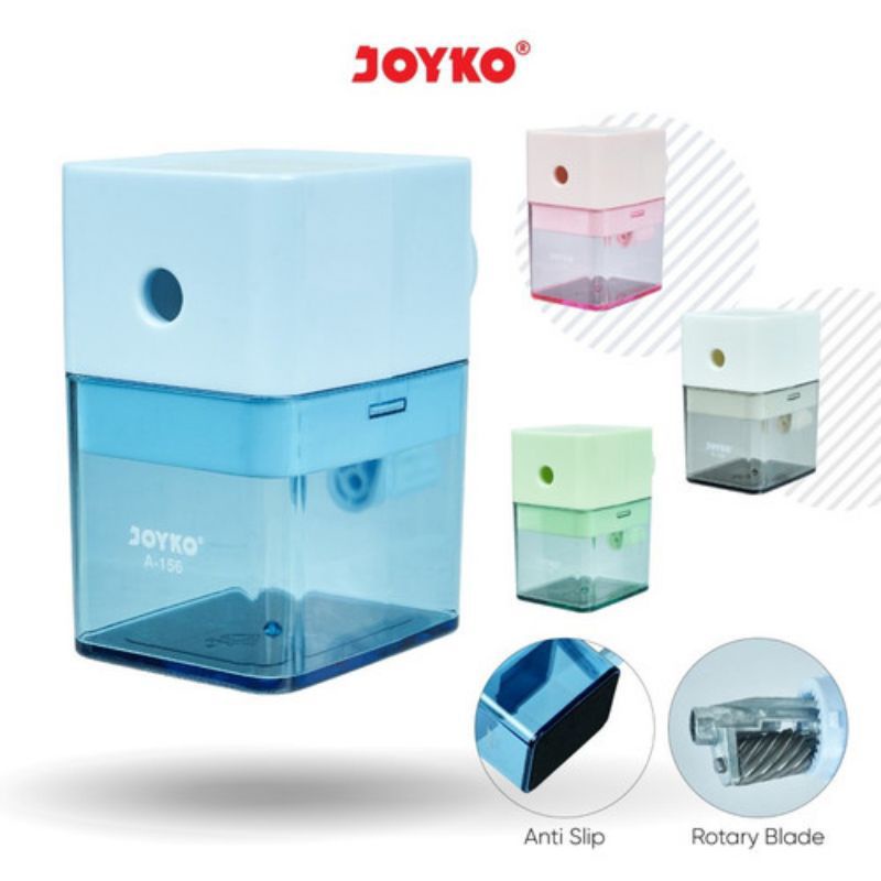 

Rautan Meja Joyko A-156 | Sharpener Serutan Joyko | Rautan Putar Anti Selip