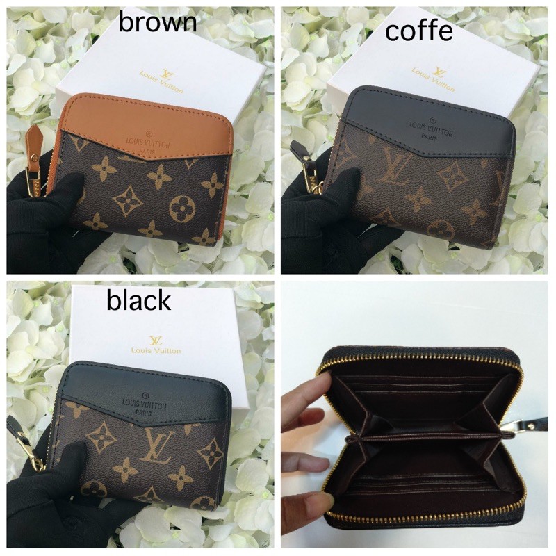 Lv Wallet dompet kartu lv dompet wanita lv dompet koin dompet wanita import premium