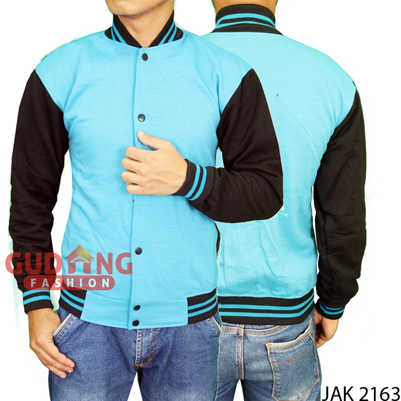 Jaket Baseball Fleece JAK 2163
